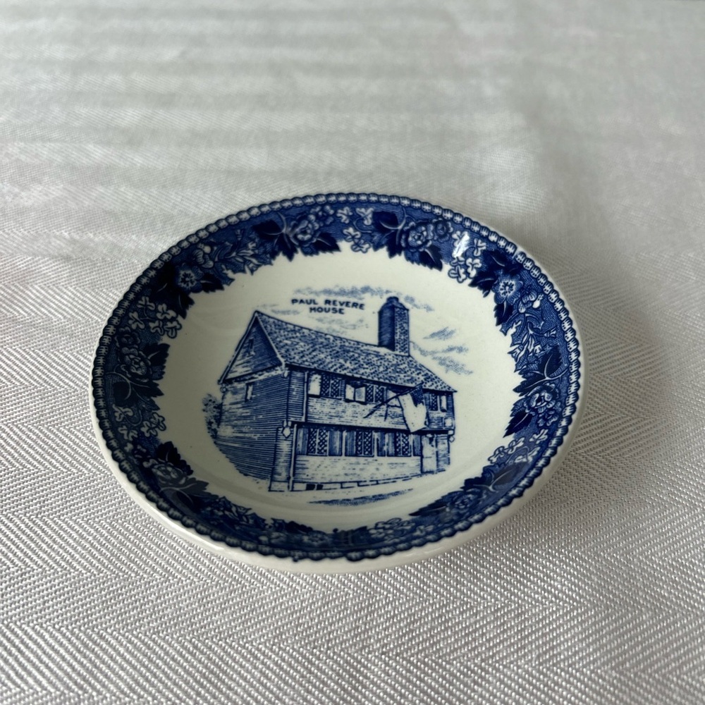 Vintage Paul Revere House mini plate